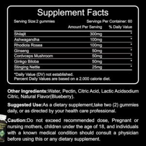 Ashwagandha and Shiljit Gummies - Image 5