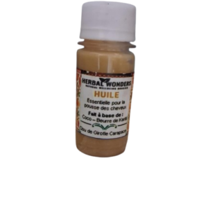 Herbal Wonders Hair Growth Oil – Coconut & Shea Butter with Clove and Carapace - Image 1