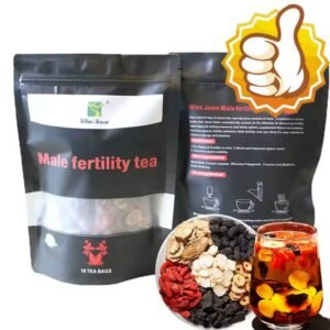 Wins Town Male Fertility Tea – Herbal Tea for Men, 10 Tea Bags - Image 1