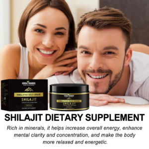 Herbal Wonders Himalayas Gold Grade Shilajit – 100g Mineral-Rich Dietary Supplement - Image 2